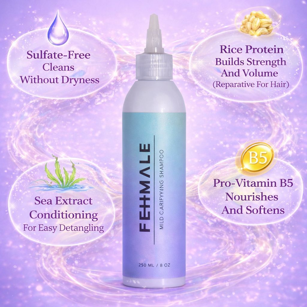 Dybderensende shampoo