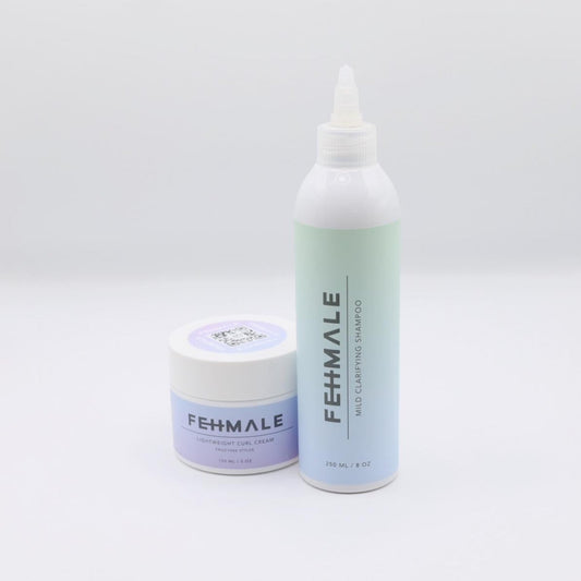 Detox & Define Duo: Clarifying Shampoo & Lightweight Curl Cream